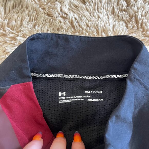 Under Armour Run Anywhere Anorak Jacket Small - Picture 2 of 3